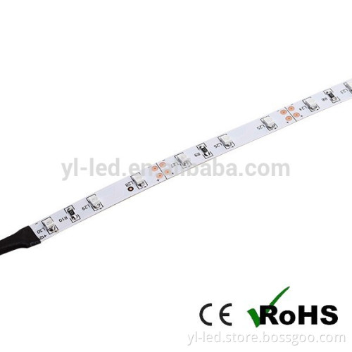 DC12V SMD3528 high quality led strip 4.8 watt per meter, cuttable led strip light ce rohs certificated